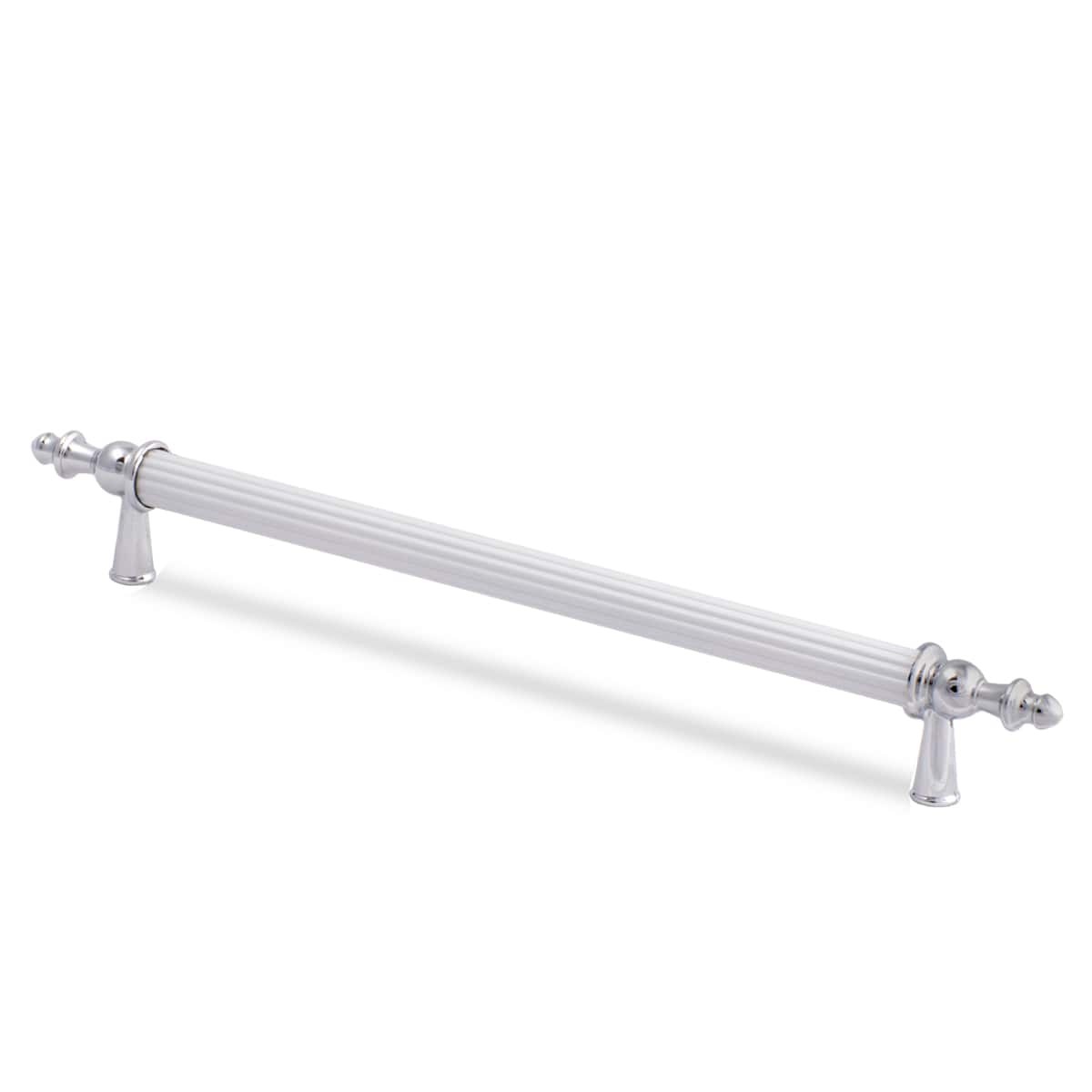LÜKS BORU KULP BEYAZ KROM 128MM  PK:20